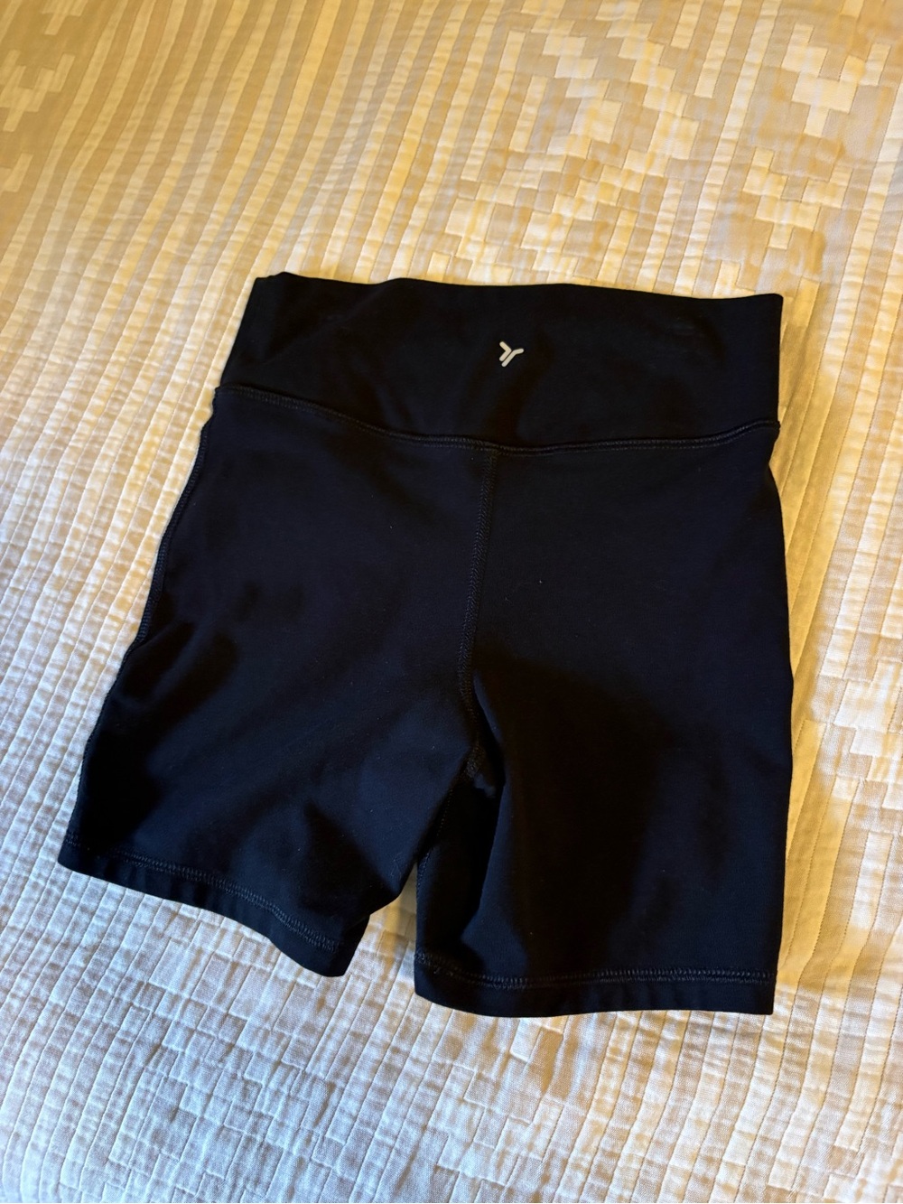 Old Navy Black High-Waist Bike Shorts